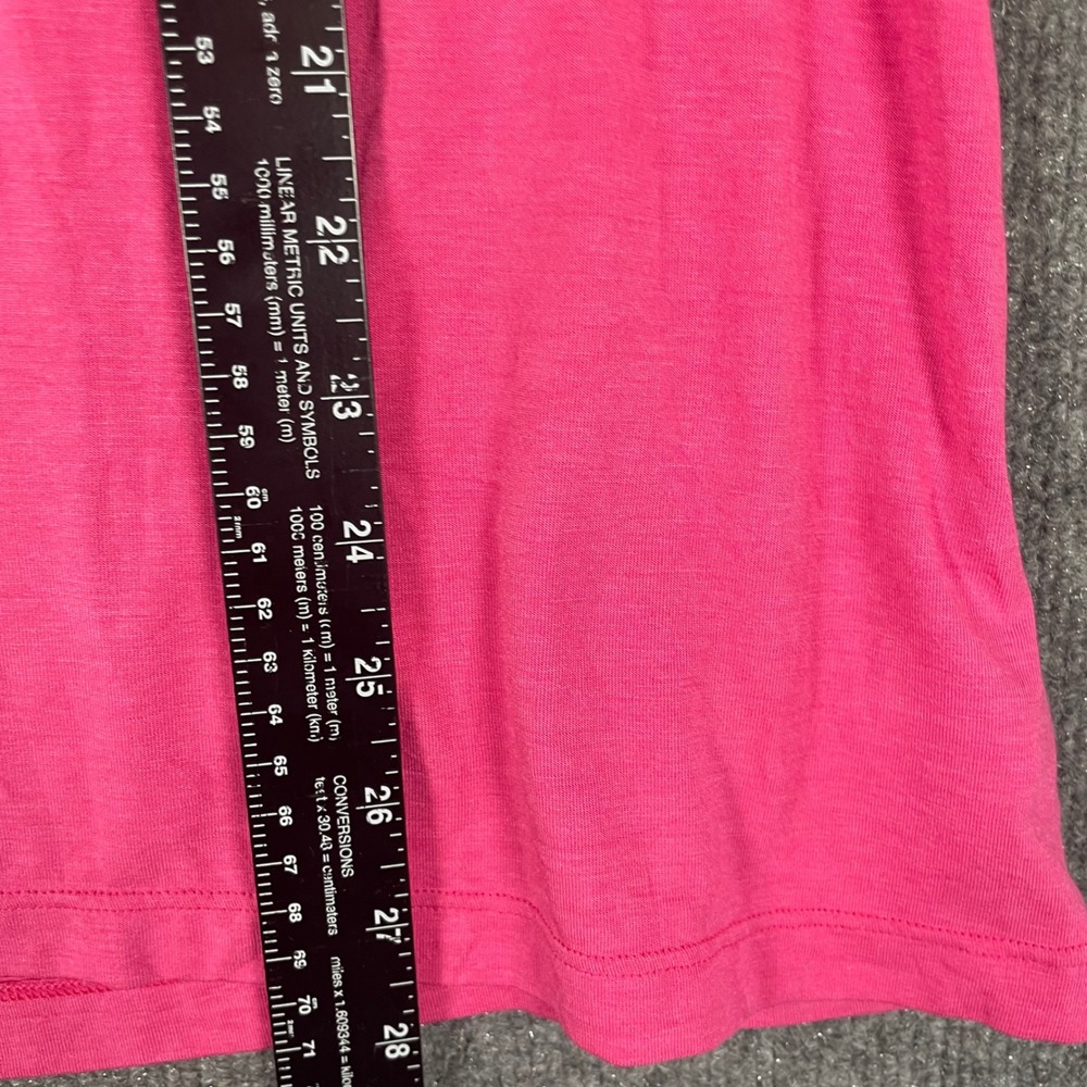 Athleta Pink Drawstring Waist Tank Dress Size Medium M Athletic Workout Casual - Picture 7 of 8